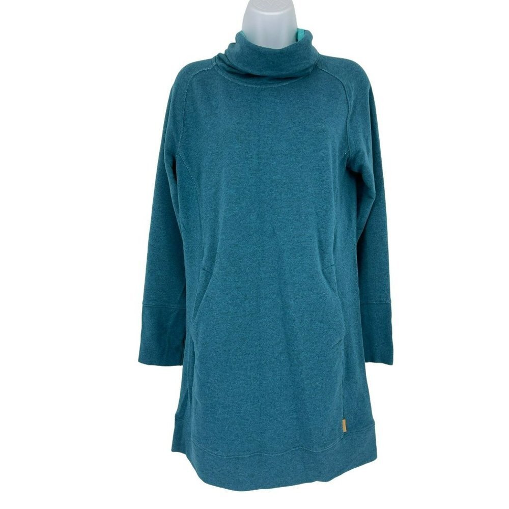 Merrell Trailhead Women's Long Sleeve Cowl Neck French Terry Dress Size S